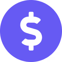Dollar sign icon